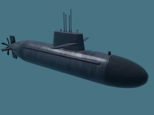 submarine 3D Model