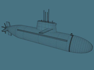 submarine 3D Model