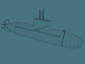 submarine 3D Model