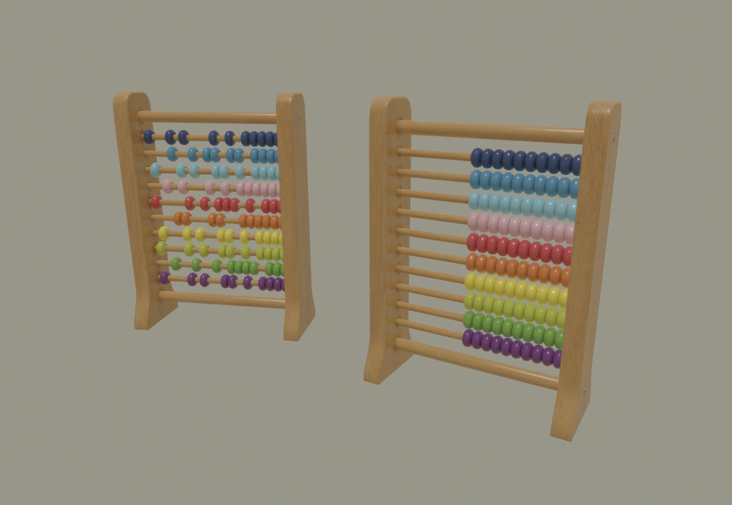 abacus 3D Model .c4d .max .obj .3ds .fbx .stl .blend 