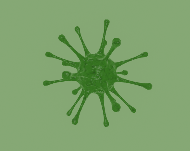 virus 3D 모델 .c4d .max .obj .3ds .fbx .stl .blend 