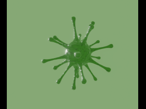 virus 3D 모델