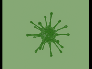 virus 3D 모델