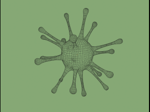 virus 3D 모델