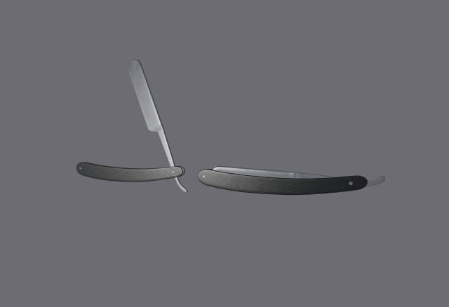 straight razor Modelo 3D .c4d .max .obj .3ds .fbx .stl .blend 