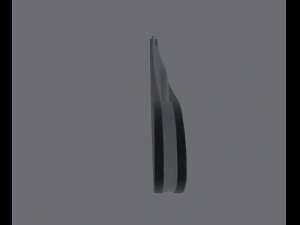 straight razor 3D Model
