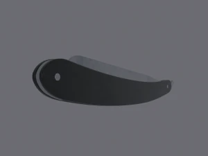 straight razor 3D Model