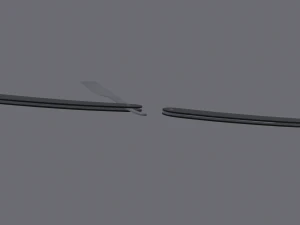 straight razor 3D Model
