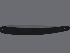 straight razor 3D Model