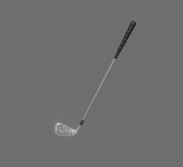 golf club 3D Модель .c4d .max .obj .3ds .fbx .stl .blend