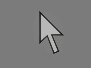 icona del cursore Modello 3D