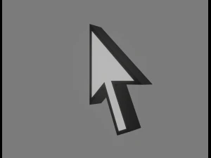 cursor icon 3D Model