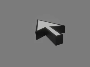 cursor icon 3D Model