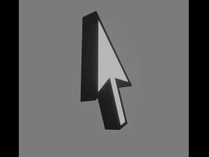 cursor icon 3D Model