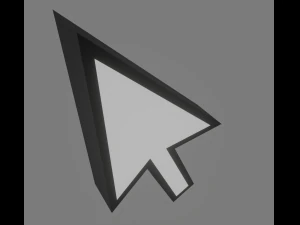 cursor icon 3D Model
