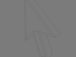 cursor icon 3D Model