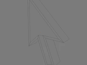 cursor icon 3D Model