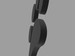 paw print 3D Model