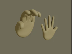hand 3D Model