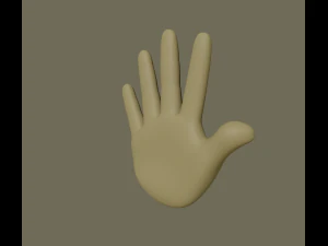 hand 3D Model