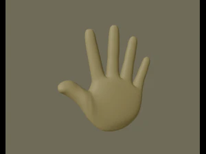 hand 3D Model