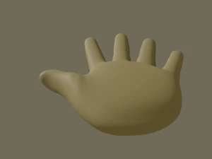 hand 3D Model