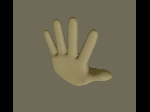 hand 3D Model