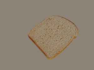 bread slice 3D Model