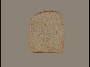 bread slice 3D Model