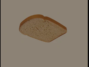 bread slice 3D Model
