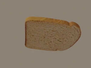 bread slice 3D Model