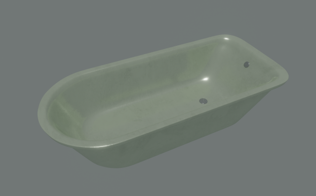 bath tub Modello 3D .c4d .max .obj .3ds .fbx .stl .blend 