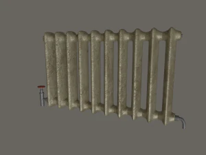 oude radiateur 3D Model
