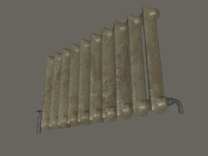 old radiator 3D Model