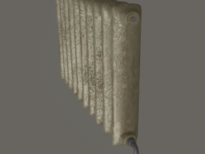old radiator Modelo 3D