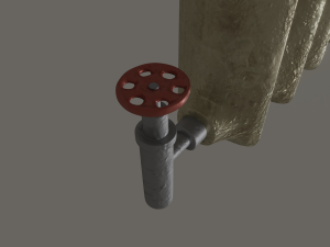 old radiator Modelo 3D