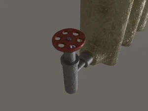 old radiator 3D Model