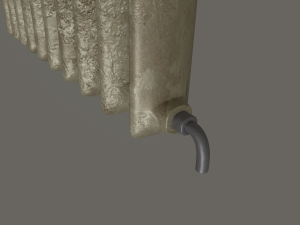 old radiator Modelo 3D