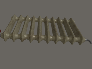 old radiator Modelo 3D