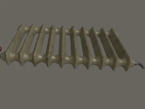old radiator 3D Model