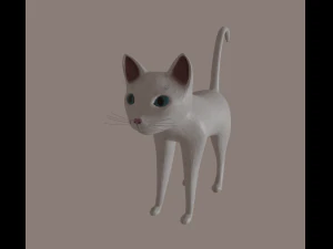 gatto Modello 3D