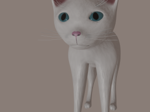 cat Modelo 3D