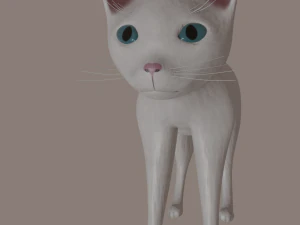 gatto Modello 3D