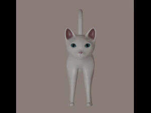 gatto Modello 3D