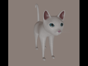 cat Modelo 3D
