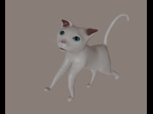 cat Modelo 3D