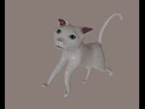 gatto Modello 3D