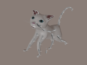 cat Modelo 3D