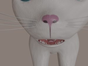 cat Modelo 3D