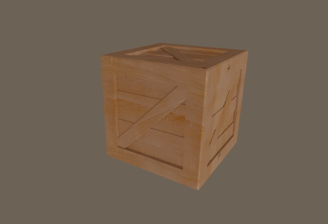 wooden box 3D मॉडल .c4d .max .obj .3ds .fbx .stl .blend 